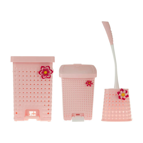 ست سطل و توالت شوی مایا هوم کت ( 3 تایی )