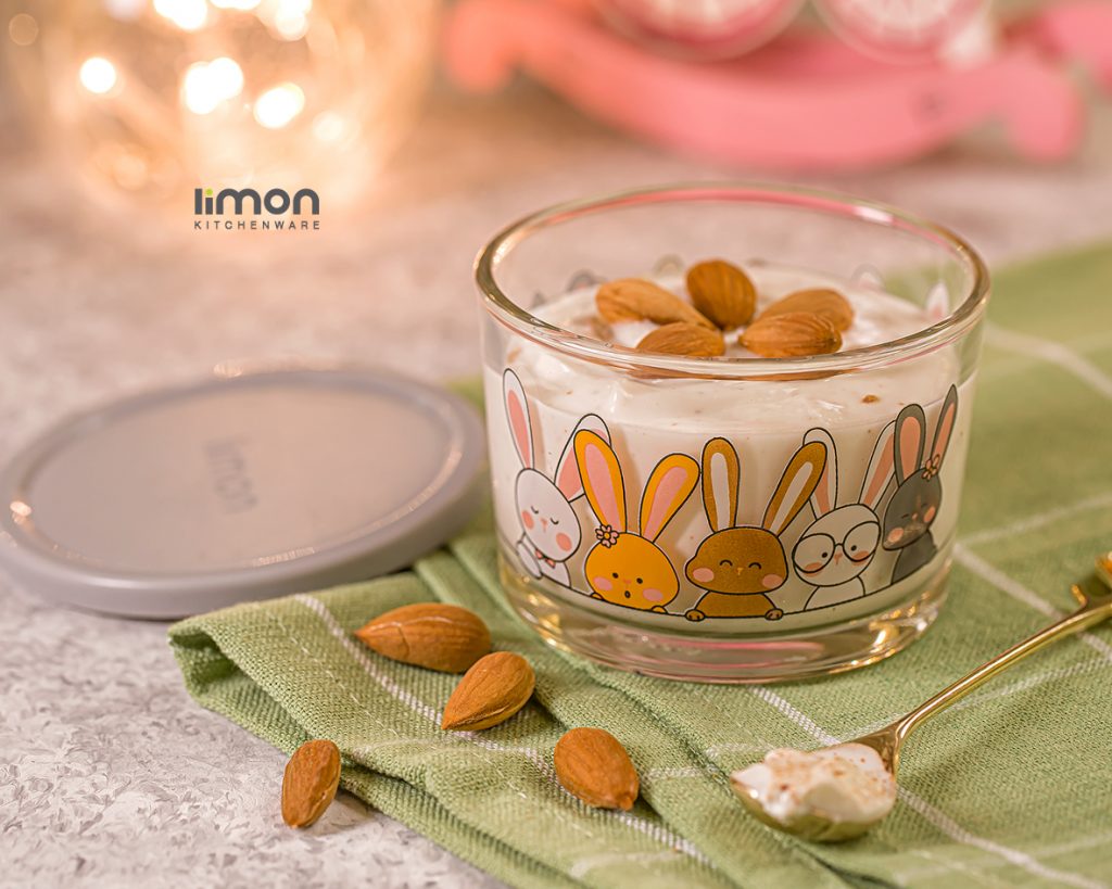 شیشه و بلور - ظرف شیشه ای دربدار 190 میلی لیتر چاپدار لیمون ظرف شیشه ای دربدار 190 میلی لیتر چاپدار لیمون-4